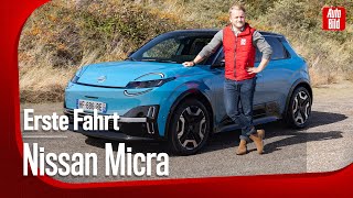 Als E-Auto wird der Micra zum flotten Flitzer | Erste Fahrt mit Jonas Uhlig