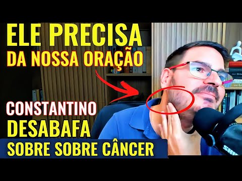 Rodrigo Constantino DESABAFA após descoberta de um CÂNCER e os desafios que terá daqui pra frente