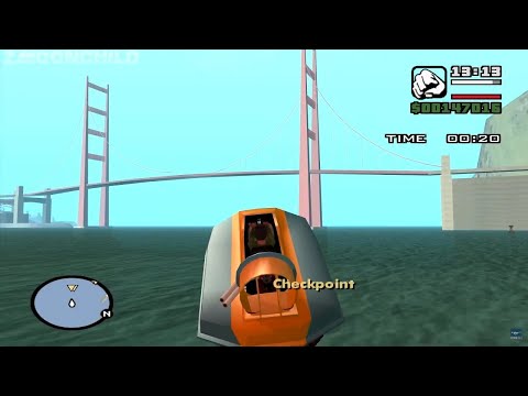 Land, Sea and Air presented in 60 seconds  (Finish Time 121:72S)- Boat School - GTA San Andreas