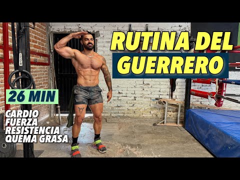 Rutina DEL GUERRERO | 26 Minutos de CARDIO BRUTAL EN CASA