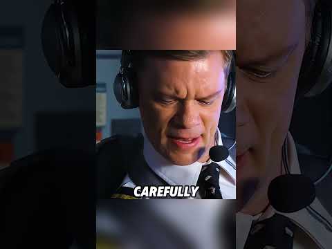 When all engines of the aircraft fail, the captain makes an emergency landing.#shorts #movie #film