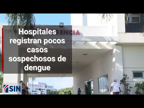 Hospitales registran pocos casos sospechosos de dengue