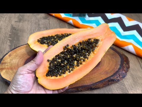 Como fazer um suplemento natural com caroço de mamão para a saúde do fígado e intestino!