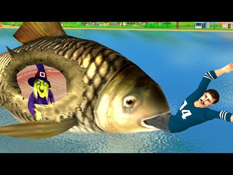 चुड़ैल मछली वाली Kahani Funny Joke of Story Comedy Video Fish Boatcar