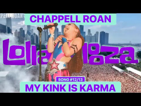 My Kink Is Karma - Chappell Roan Live at Lollapalooza 2024