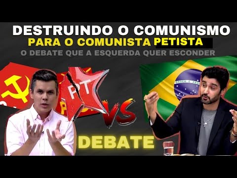 Comunista Petista Tem Seus Sonhos Destruídos em Debate!