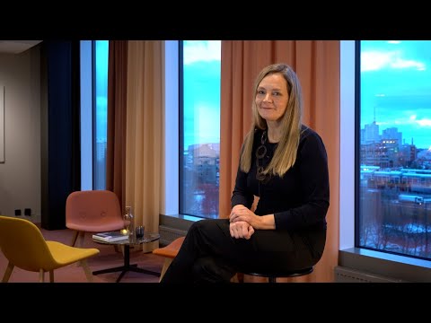 På pallen: Katja Hillström om arbetsplatser