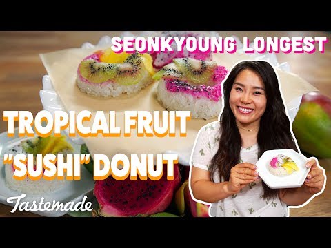 Tropical Fruit "Sushi" Donut | Seonkyoung Longest