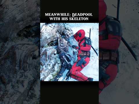 why Deadpool doesn't leaves Wolverine😁 ? #shorts