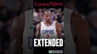 LA Clippers Absolutely FLEECE Kawhi Leonard with HUGE Contract Extension! #shorts #nba #laclippers