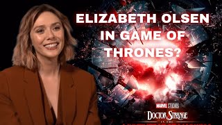 ELIZABETH OLSEN about GAME OF THRONES AUDITION!