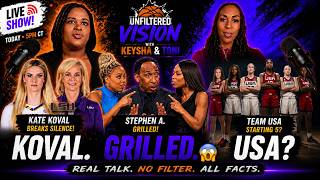 Kate Koval BREAKS SILENCE! | Jemele & Cari GRILL Stephen A | Team USA Starting 5?