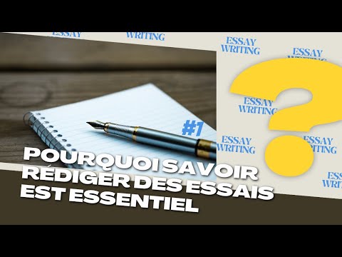 L’ESSAI WRITING, Votre Arme Secrète pour la Réussite Académique!