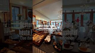 Wald & Schlosshotel Friedrichsruhe. Hier freut man sich schon beim schlafengehen aufs Frühstück.