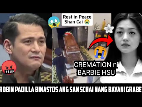 BINASTOS! ROBIN PADILLA, MINURA ang PAG BUROL mismo ni SAN CHAI LIVE‼️GALIT sa mga FANS ni BARBIE! 🤬