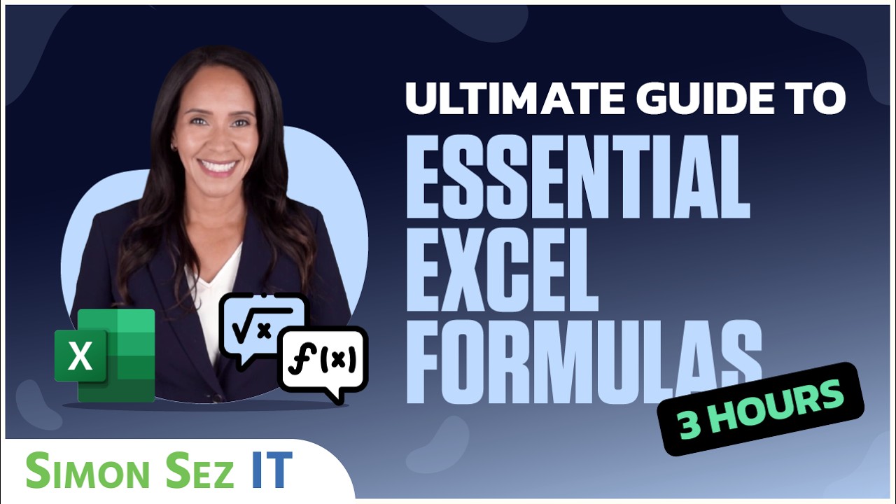 Ultimate Guide to Essential Excel Formulas to Improve Productivity!