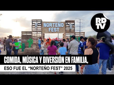 Comida, música y diversión en familia, eso fue el "Norteño Fest" 2025