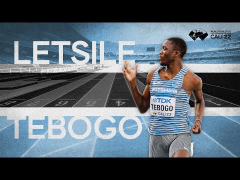 Meet Letsile Tebogo, world U20 100m record-holder | World Athletics U20 Championships Cali 2022