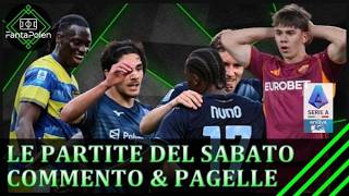 IL PARMA DI MISURA, IL NAPOLI TRACOLLA PSICOLOGICAMENTE, A ROMA UN PAREGGIO CHE NON SERVE A NESSUNO