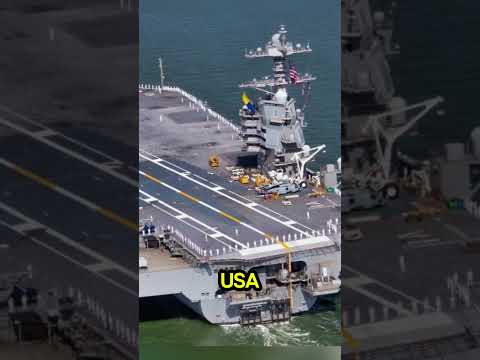 Top 3 Largest Aircraft Carriers in the World 2025 Part 3 #shorts