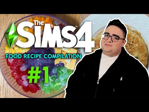 The Sims 4 Food Recipe Compilation #1