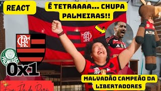 REACT MENGÃO TETRA CAMPEÃO DA LIBERTRADORES| CHUPAAAAA PORCADAAA.... MEU VICE!
