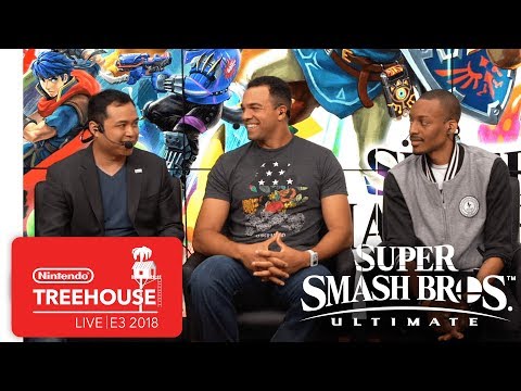 Super Smash Bros. Ultimate Gameplay Pt. 7 - Nintendo Treehouse: Live | E3 2018