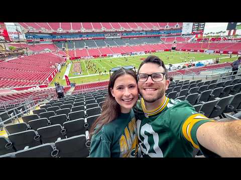 Her FIRST NFL Game Was INSANE! Packers vs Buccaneers