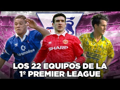 ¿QUÉ FUE de los 22 EQUIPOS FUNDADORES de la PREMIER LEAGUE? 🏴󠁧󠁢󠁥󠁮󠁧󠁿