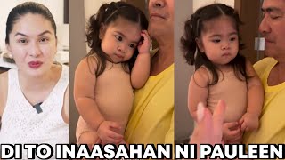 REAKSYON ni Vic Sotto ng MAGTAMPO si Baby Mochi sa Kanyang Mommy nasi Pauleen Luna Ayaw Pabuhat!