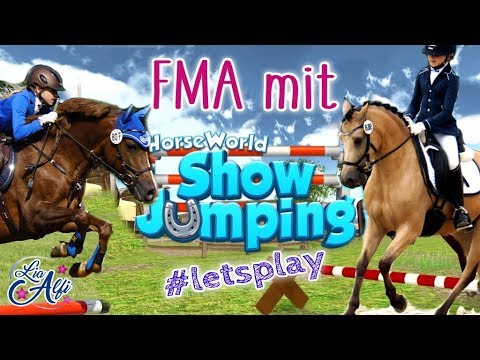 Lia & Alfi - Let's Play Horseworld Showjumping - FMA am Stall