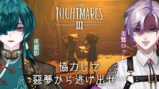 【メイリーコラボ】【完全初見】不安しかないオネェと殺し屋のリトナイ道中膝栗毛【リトルナイトメア3】