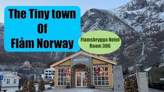 The Tiny Town of Flåm Norway including Flamsbrygga Hotel Room 306