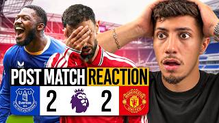 MAN UNITED LAST MINUTE HEARTBREAK. (Everton 2-2 Man United)