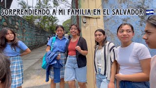 Mi familia en El Salvador no se lo esperaba!🇸🇻 #elsalvador #elsalvadortravel