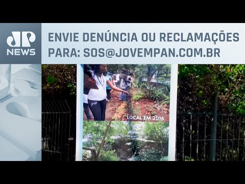 Parque abandonado em SP sofre com erosão e tem esgoto a céu aberto | SOS São Paulo