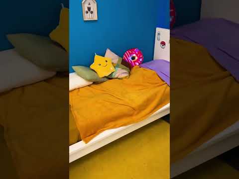 🛏️ When Bedtime Turns Into Prank Time 🤭 Tag a sibling you’d try this on! 👀