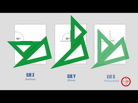 Dibujar Objetos En Perspectiva Caballera A Partir De Sus Vistas