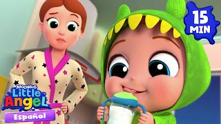 Bebé Juan no quiere ir a dormir 💤🌙 Canciones Infantiles 🎵 Little Angel Español