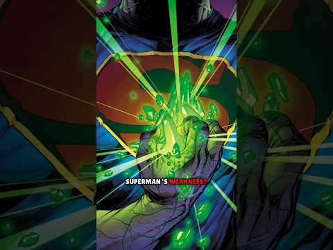 Did you know why kryptonite is Superman's weakness? #dccomics #shorts