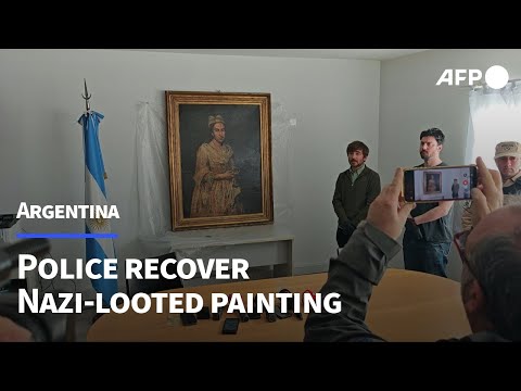 Argentine police recover Nazi-looted painting spotted in property ad | AFP