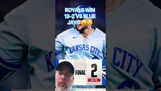 THE ROYALS REPORT GAME 135! #kansascityroyals #torontobluejays