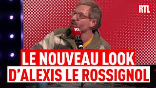 Le nouveau look d'Alexis Le Rossignol.
