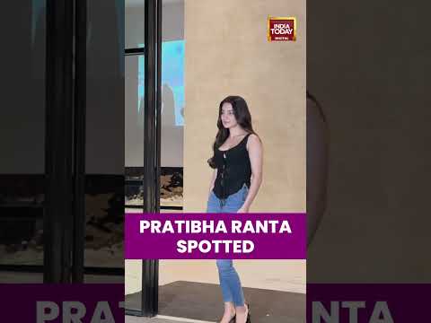 Pratibha Ranta Spotted | Celebrity Spotting | India Today