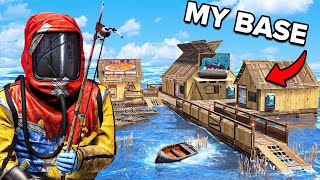 YouTube thumbnail for Enardo's video titled 'I Built a Better Fishing Village in Rust...'