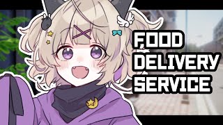 【Food Delivery Service】フォークリフトの次はフードデリバリー？！【個人Vtuber/夢野つむぎ】