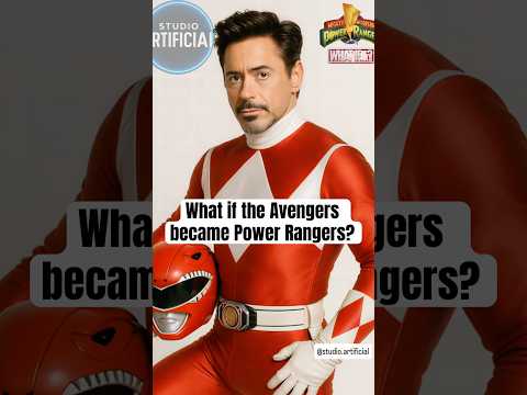 What if the #Avengers became #PowerRangers? 😳