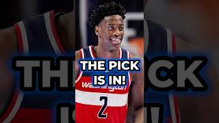 BREAKING: Wizards Select AJ Dybantsa 1st Overall In 2026 NBA Draft #nba #nbadraft #shorts