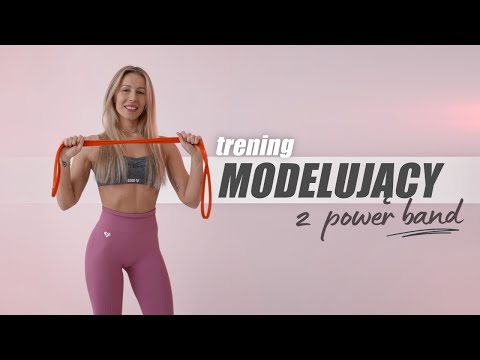 TRENING Z POWER BAND NA CAŁE CIAŁO DLA KOBIET | 45 MIN | ĆWICZENIA W DOMU Z GUMAMI | Agata Zając