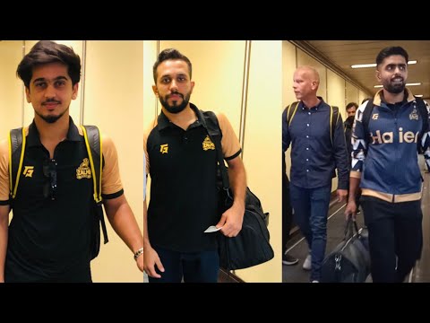 So Humble Saim Ayub & Haris Off To Islamabad from Lahore - Peshawar Zalmi -Babar Azam